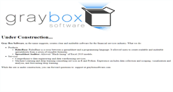 Desktop Screenshot of grayboxdev.com